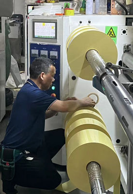 Catatan tahan goresan Jumbo Roll Paper, jelas tahan air Ketebalan permukaan 50u