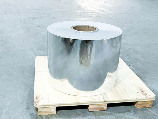 Bahan Label Roll Self Adhesive Film 1000m Panjang Lampu Perak BOPP