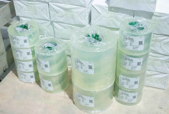 Akrilik Perekat bahan label glue roll BOPP film transparan ekstra lengket