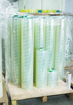 Akrilik Perekat bahan label glue roll BOPP film transparan ekstra lengket