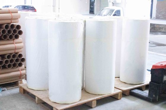 Karet ban Jenis Perekat Label PE Bahan Roll 80u Ketebalan wajah