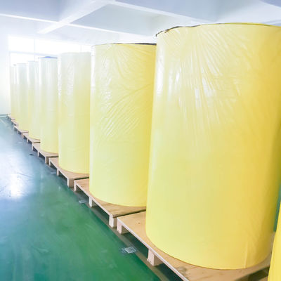 Catatan tahan goresan Jumbo Roll Paper, jelas tahan air Ketebalan permukaan 50u