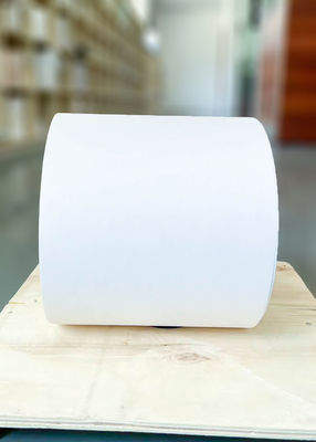 Pakai tahan Perekat Diri Sintetik Kertas Waterproof Kraft Label lem minyak