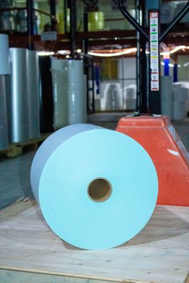 Heat Proof Blank Self Adhesive Thermal Paper Roll Sticker bersertifikat SGS