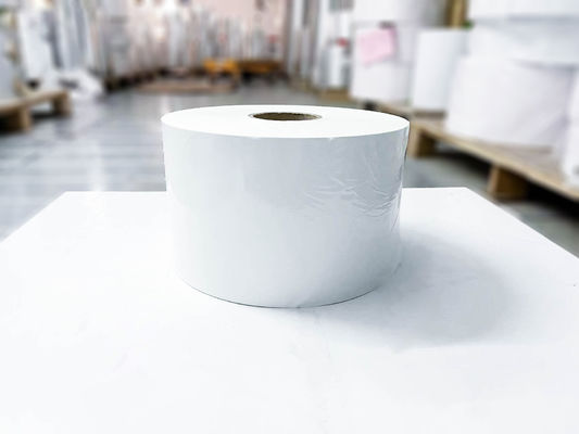 Perekat akrilik BOPP Adhesive Jumbo Roll Paper 30μ Ketebalan wajah