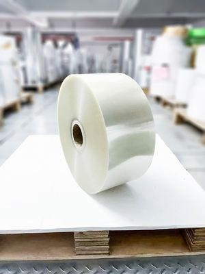 Bahan Label BOPP Transparan, Jamborol Kertas Self-Adective