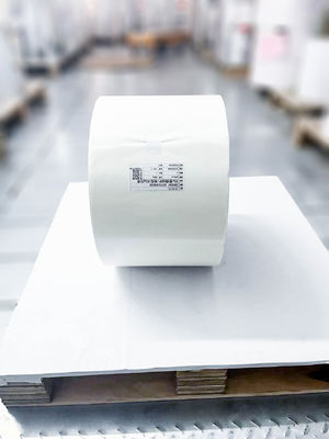 Bahan Label BOPP Roll Transparan Lem Akrilik Tahan Goresan