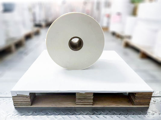 Lem Minyak BOPP Label Roll, Label Adhesive Paper Ketebalan wajah 50u