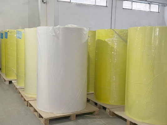 Perekat akrilik Self Adhesive Paper Roll, Clear Paper Roll 100u Ketebalan permukaan