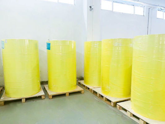 Perlescent Film Self Adhesive Sticker Label Paper Roll High Sticky