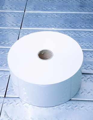 Glue Movable label label panas Sticker Roll, biasa melekat transfer panas Rolls