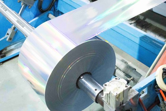 Lem Minyak Self Adhesive Holographic Film Roll Mylar jenis tahan goresan