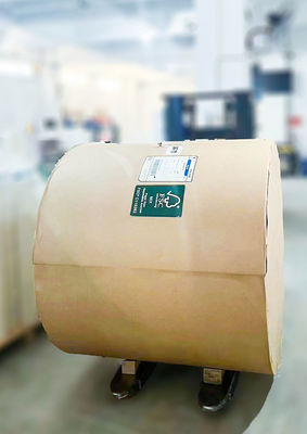 Laser BOPP Label Blank Waterproof, Kertas Termal Transparan ketebalan permukaan 50μ