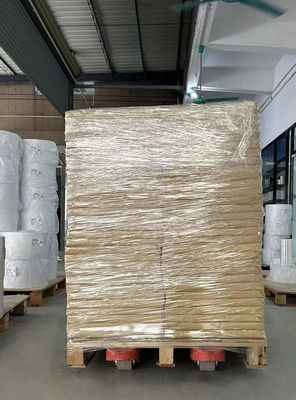 Perekat sintetis Kertas Termal Self-Adective Jumbo Roll Paper Anti Scratch