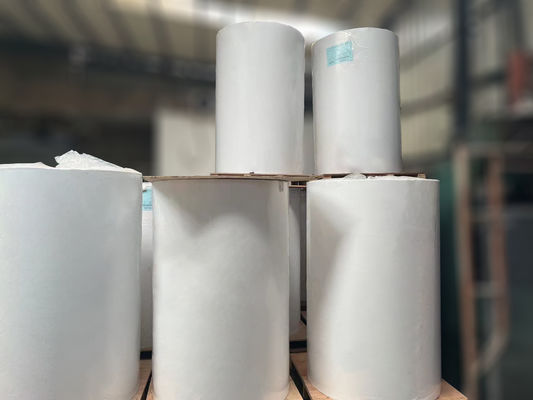 Frozen Glue Adhesive Thermal Paper Roll, Bond Roll Paper Sertifikasi SGS