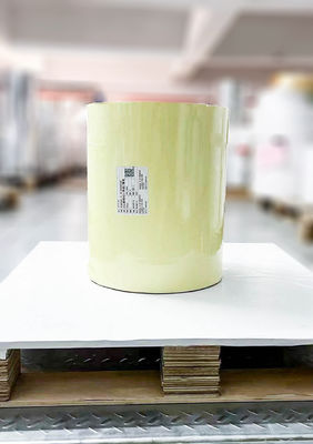 PET Transparan Lem yang Bisa Dihapus Bahan Label Self Adhesive Roll Normal Sticky