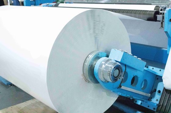 Tembaga Plate Lem Jenis Lapisan Label Gulung Kertas SGS Disetujui lengket