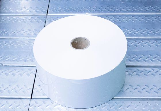 Label kertas yang dapat dilepas dengan lapisan PE Ketebalan permukaan 80u Plat tahan aus