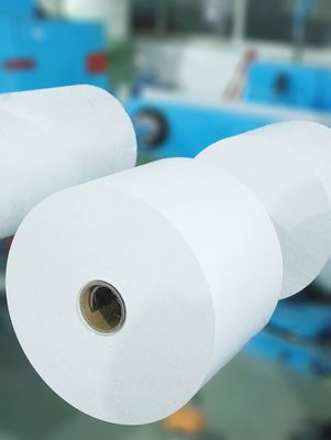 Glue Movable label label panas Sticker Roll, biasa melekat transfer panas Rolls