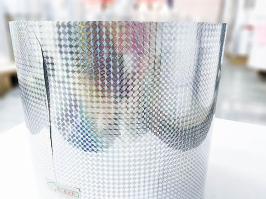 Acrylic Glue Self Adhesive Holographic Film Paper bersertifikat SGS