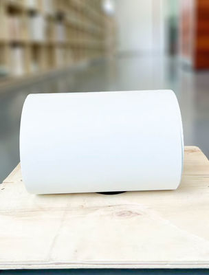 Anti-Goresan Termal Label Jelas Rolls, Wear Resistant Glossy Label Paper