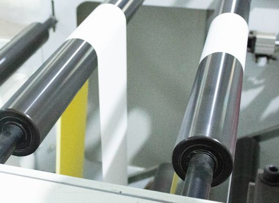 Anti-Goresan Termal Label Jelas Rolls, Wear Resistant Glossy Label Paper