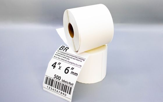 Gulung dari 4x6 label panas Sticker untuk label printer