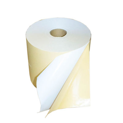 Tidak ada pencetakan Self Adhesive Kraft Paper Roll Air Aktif Adhesive tahan abrasi 80g