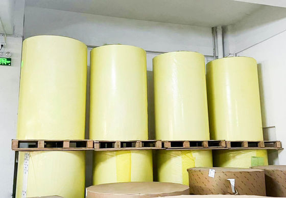 Universal Hot Melt Adhesive White Glassine Paper untuk 80±5% Base Weight Coated Paper