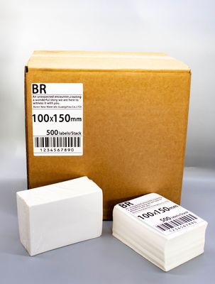 Kertas Ekspres Logistik Industri Ukuran 100x150 Lembar Logistik untuk Label Kemasan