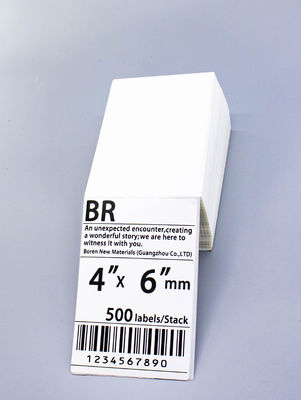 Harga yang bagus Mudah Aplikasi 4x6 Label Pemanas Sticker untuk Label on line