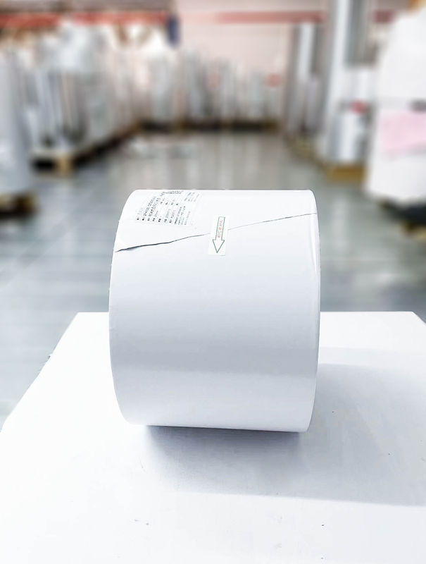 Lem yang bisa dilepas Jenis Label PE Bahan Self Adhesive SGS Certified Ordinary Sticky