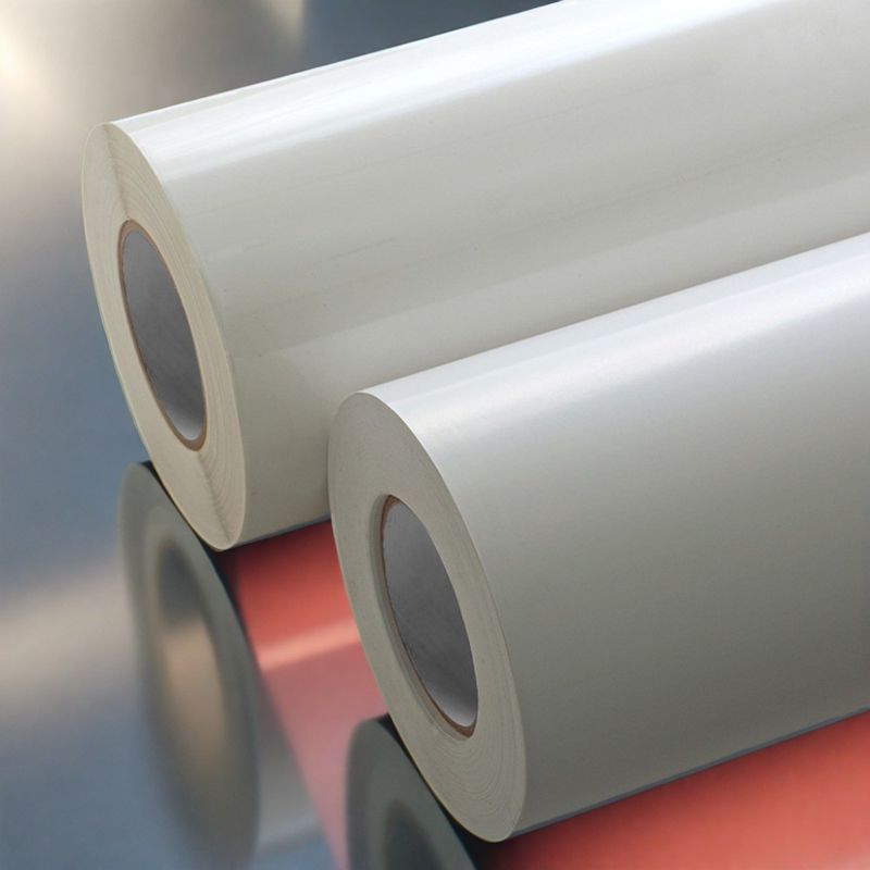 Universal Hot Melt Adhesive White Glassine Paper untuk 80±5% Base Weight Coated Paper