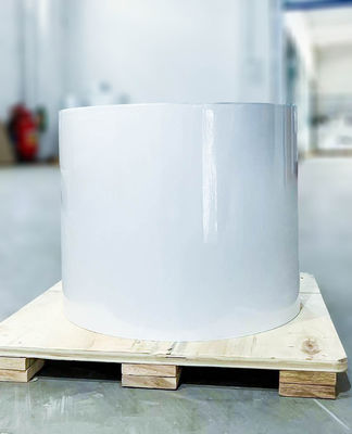 Harga yang bagus Lembar kertas berlapis jenis lem akrilik, kertas plat tembaga lengket biasa on line