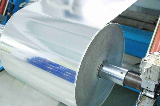 Harga yang bagus Bahan Label Self Adhesive Brushed Silver PET Roll 100u Ketebalan Permukaan on line