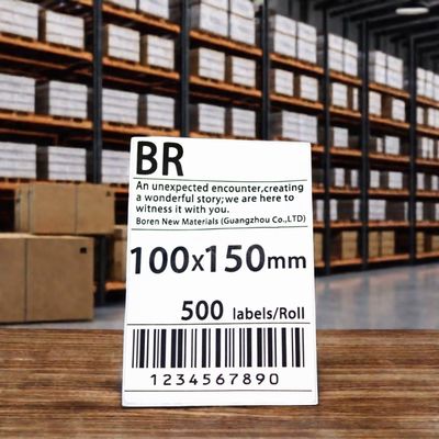 Harga yang bagus 100x150x500 Label kemasan Lembar logistik dan Lembar ekspres dengan cetakan kosong on line